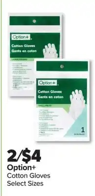 PharmaChoice Option+ Cotton Gloves offer
