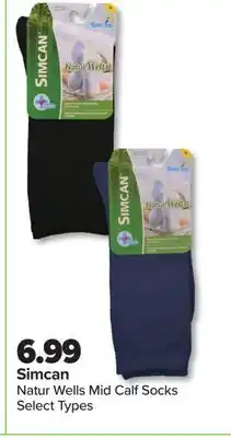 PharmaChoice Simcan Natur Wells Mid Calf Socks offer