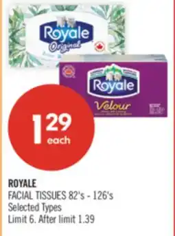 Shoppers Drug Mart ROYALE FACIAL TISSUES offer