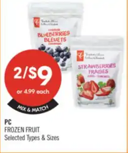 Shoppers Drug Mart PC FROZEN FRUIT offer