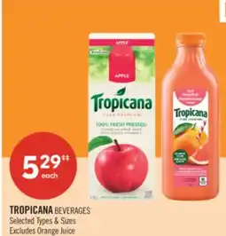 Shoppers Drug Mart TROPICANA BEVERAGES offer