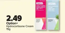 RxHealthMed Option+ Hydrocortisone Cream offer