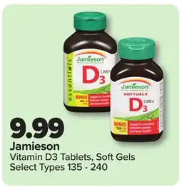 RxHealthMed Jamieson Vitamin D3 Tablets, Soft Gels offer