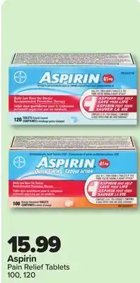 RxHealthMed Aspirin Pain Relief Tablets offer