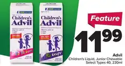 RxHealthMed Advil Children's Liquid, Junior Chewable offer
