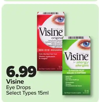 RxHealthMed Visine Eye Drops offer