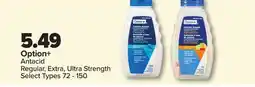 RxHealthMed Option+ Antacid Regular, Extra, Ultra Strength offer