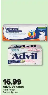 RxHealthMed Advil, Voltaren Pain Relief offer