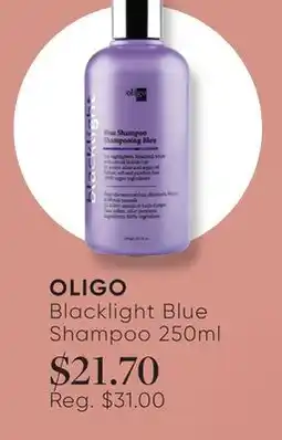 Chatters Salon OLIGO Blacklight Blue Shampoo offer