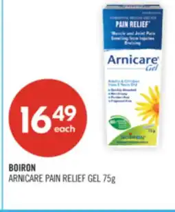 Shoppers Drug Mart BOIRON ARNICARE PAIN RELIEF GEL 75g offer