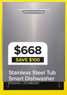 Leon's L2 Stainless Steel Smart Dishwasher with Sensor (52 dBA) - LDT24B12AST offer