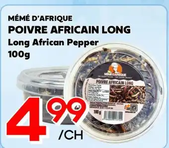Marche Salaberry POIVRE AFRICAIN LONG MÉMÉ D'AFRIQUE offer