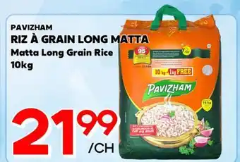 Marche Salaberry PAVIZHAM RIZ À GRAIN LONG MATTA offer