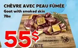 Marche Salaberry CHÉVRE AVEC PEAU FÛMÉE offer
