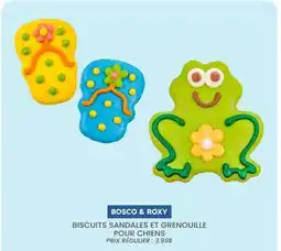 Chico BISCUITS SANDALES ET GRENOUILLE POUR CHIENS BOSCO & ROXY offer