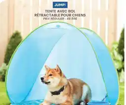Chico TENTE AVEC BOL RÉTRACTABLE POUR CHIENS JUMP offer