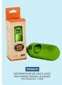 Chico Distributeur de sacs avec recharge odeur Lavande ZOO & CO offer