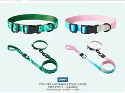 Chico COLLIERS AJUSTABLES POUR CHIENS TRÈS PETITS - GRANDS JUMP! offer