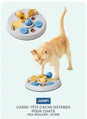 Chico CASSE-TÊTE CACHE GÂTERIES POUR CHATS JUMP offer