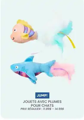 Chico JOUETS AVEC PLUMES POUR CHATS JUMP! offer