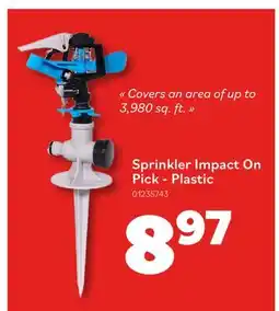 Matériaux Pont Masson Sprinkler Impact On Pick - Plastic offer
