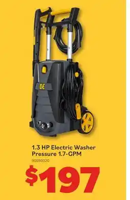 Matériaux Pont Masson 1.3 HP Electric Pressure Washer 2000 PSI 1.7-GPM offer