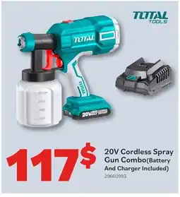 Matériaux Pont Masson 20V Cordless Spray Gun Combo (Battery And Charger Included) offer