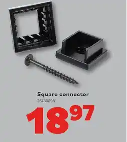 Matériaux Pont Masson Snap 'n Lock Baluster Connectors and Screws for Square Balusters - 20 Pack offer