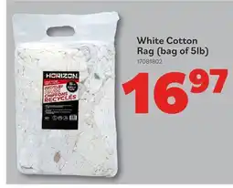 Matériaux Pont Masson White Cotton Rag - 5-lb offer
