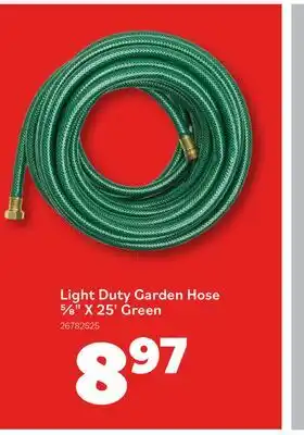 Matériaux Pont Masson Light Duty Garden Hose - 5/8 x 25' - Green offer