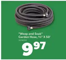 Matériaux Pont Masson Weep and Soak Garden Hose, 1/2 X 50' offer