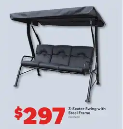 Matériaux Pont Masson 3-Seater Swing with Steel Frame offer