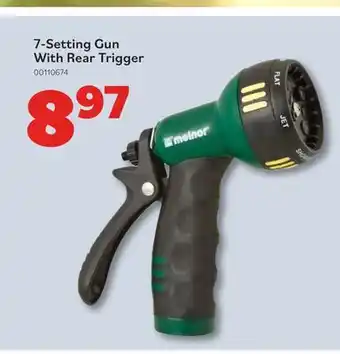 Matériaux Pont Masson Rear-Trigger 7- Pattern Nozzle offer