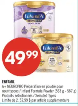 Pharmaprix ENFAMIL A+ Infant Formula Powder (553 g - 587 g) offer