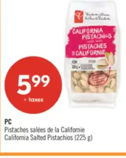 Pharmaprix PC California Salted Pistachios offer