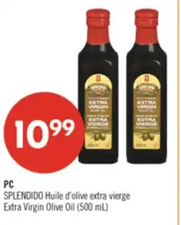 Pharmaprix PC SPLENDIDO Extra Virgin Olive Oil Huile d'olive extra vierge 500mL offer
