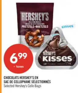 Pharmaprix Selected Hershey's Cello Bags offer