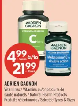 Pharmaprix ADRIEN GAGNON Vitamins or Natural Health Products offer