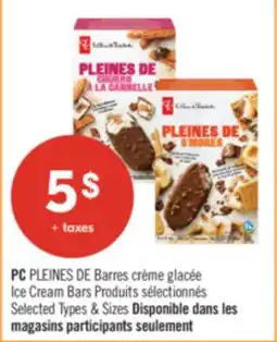 Pharmaprix PC Ice Cream Bars offer