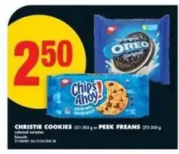 No Frills CHRISTIE COOKIES OR PEEK FREANS offer