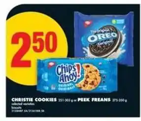 No Frills CHRISTIE COOKIES OR PEEK FREANS offer