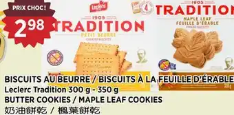 Kim Phat Leclerc Tradition BUTTER COOKIES / MAPLE LEAF COOKIES offer