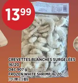 Kim Phat O&C FROZEN WHITE SHRIMP 16/20 offer