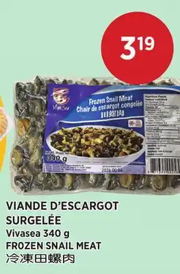 Kim Phat Vivasea FR0ZEN SNAIL MEAT offer