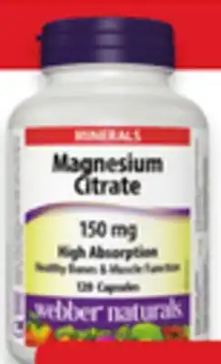 Walmart Webber Naturals Melatonin or Magnesium offer