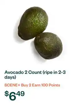 Voilà Avocado 2 Count (ripe in 2-3 days) offer