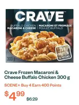 Voilà Crave Frozen Macaroni & Cheese Buffalo Chicken 300 g offer