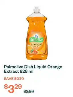 Voilà Palmolive Dish Liquid Orange Extract 828 ml offer