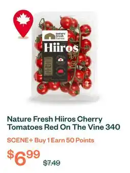 Voilà Nature Fresh Hiiros Cherry Tomatoes Red On The Vine 340 g offer