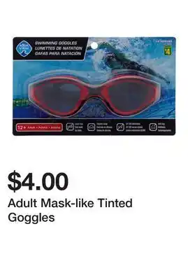 Dollarama Adult Mask-like Tinted Goggles offer